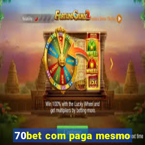 70bet com paga mesmo